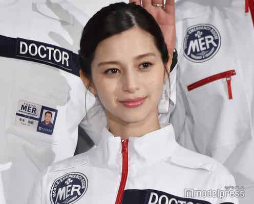 中条あやみ「TOKYO MER」キャストと遊園地でハプニング 壇上で謝罪も「さすがMERチーム」<TOKYO MER~走る緊急救命室~>