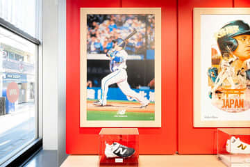 DeNA・牧＆広島・小園 大谷使用のニューバランスと電撃タッグ！小園「昨年以上に活躍したい」