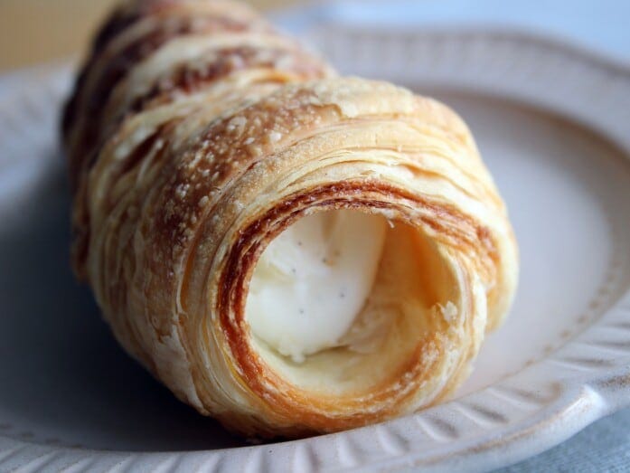 しなしなっとなりがちなパイの食感を、冷蔵下でもサクッとした食感に