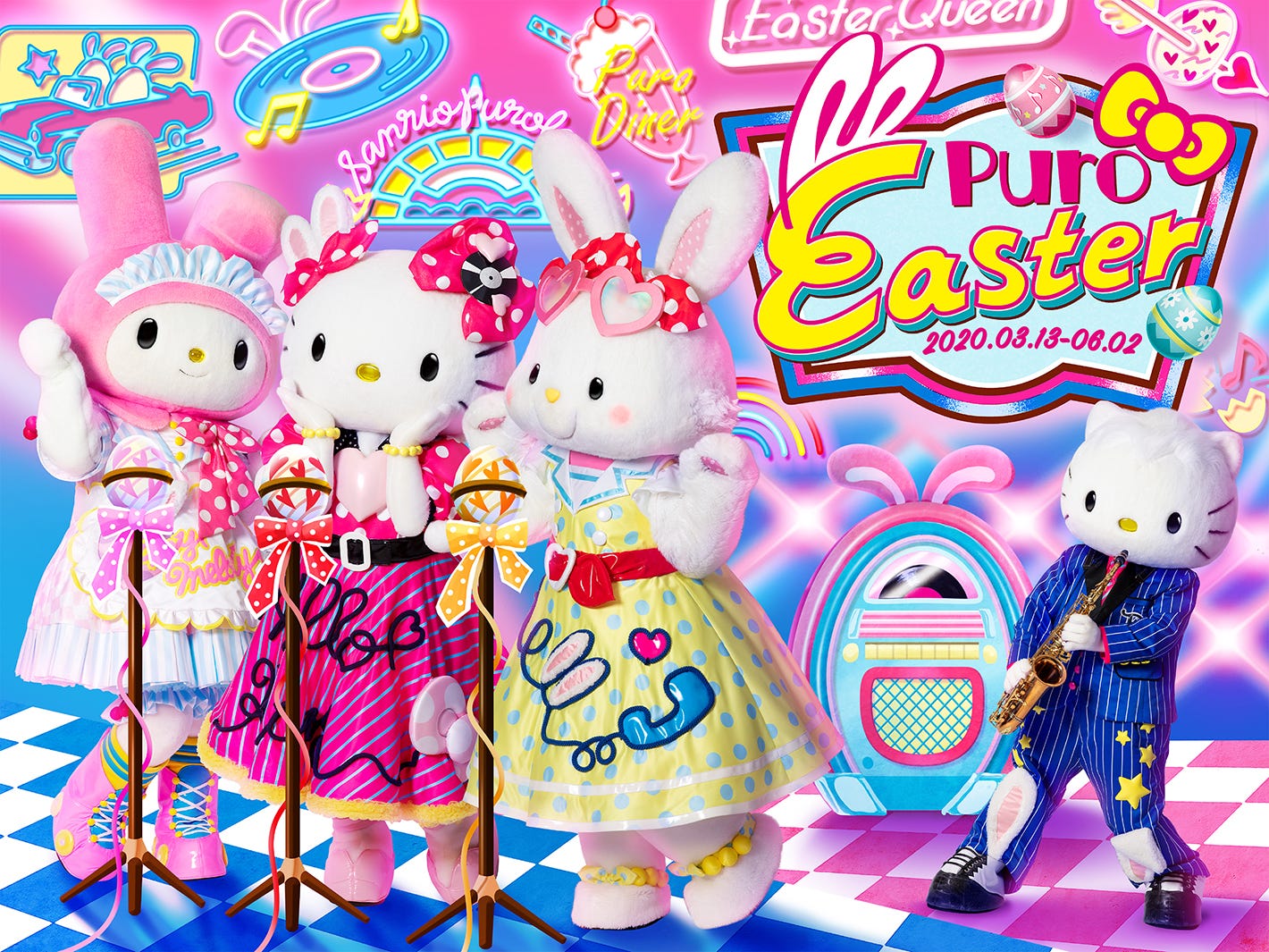 ピューロでイースターイベント「ピューロイースター」休日限定の新ショー上演