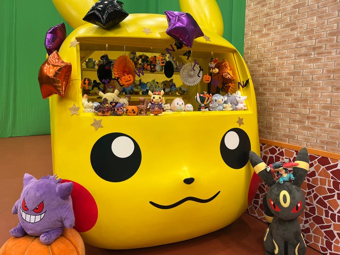 どこいこっカーもハロウィンっぽく飾り付け(C)TV Tokyo・Pokemon・ShoPro