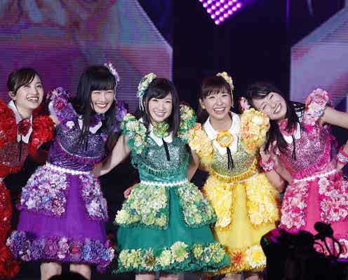 ももクロ百田夏菜子のスピーチに会場“嗚咽 号泣”…有安杏果の涙の卒業ライブ、急遽開催も約3万7千人が参加<2018年OPENING~新しい青空へ~/セットリスト>
