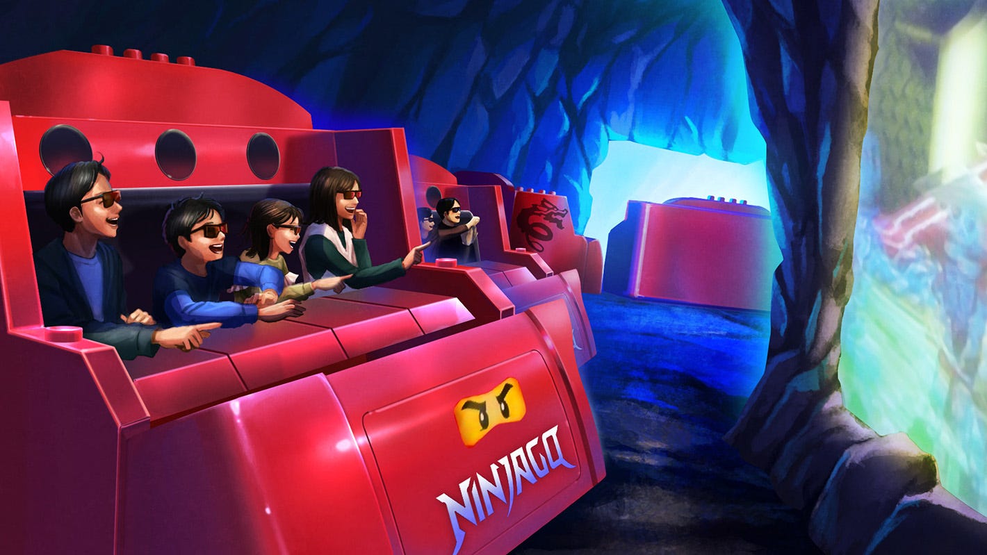 レゴランドに世界最大級「レゴ ニンジャゴー・ワールド」2027年誕生 エリア拡張しアトラクションやレストラン導入