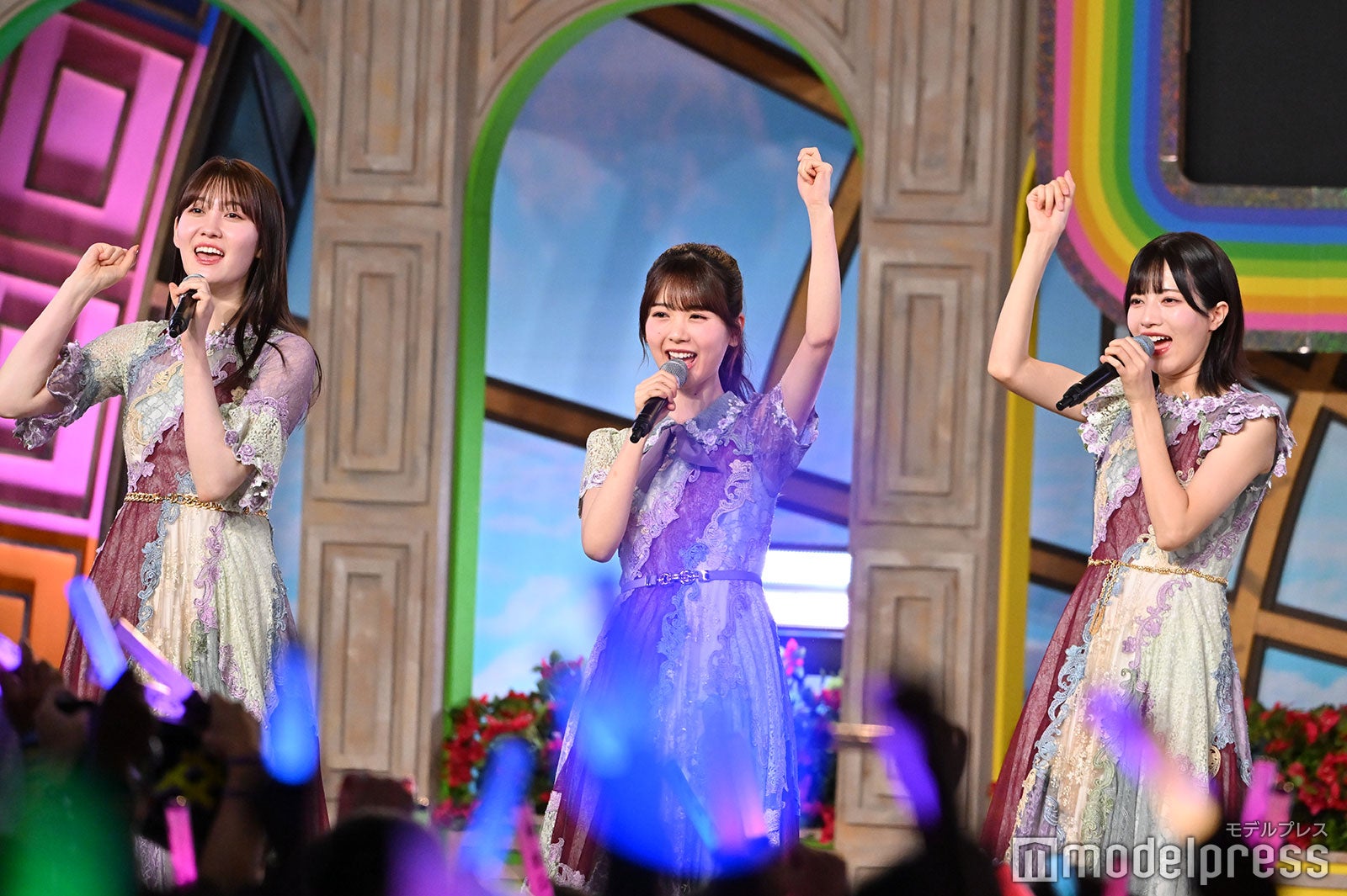 松尾美佑、筒井あやめ、林瑠奈／乃木坂46四期生（C）モデルプレス