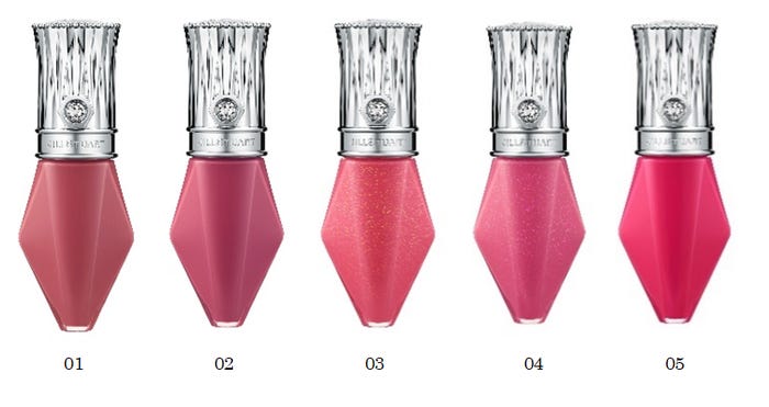 「ジルスチュアート ルージュ クリスタル カラット」(C)JILL STUART Beauty