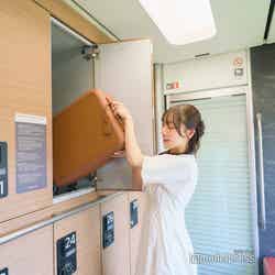 無料で使える大型のロッカー(C)モデルプレス