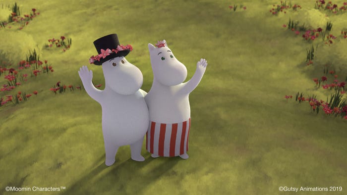 (C)Moomin Characters TM (C)Gutsy Animations 2019