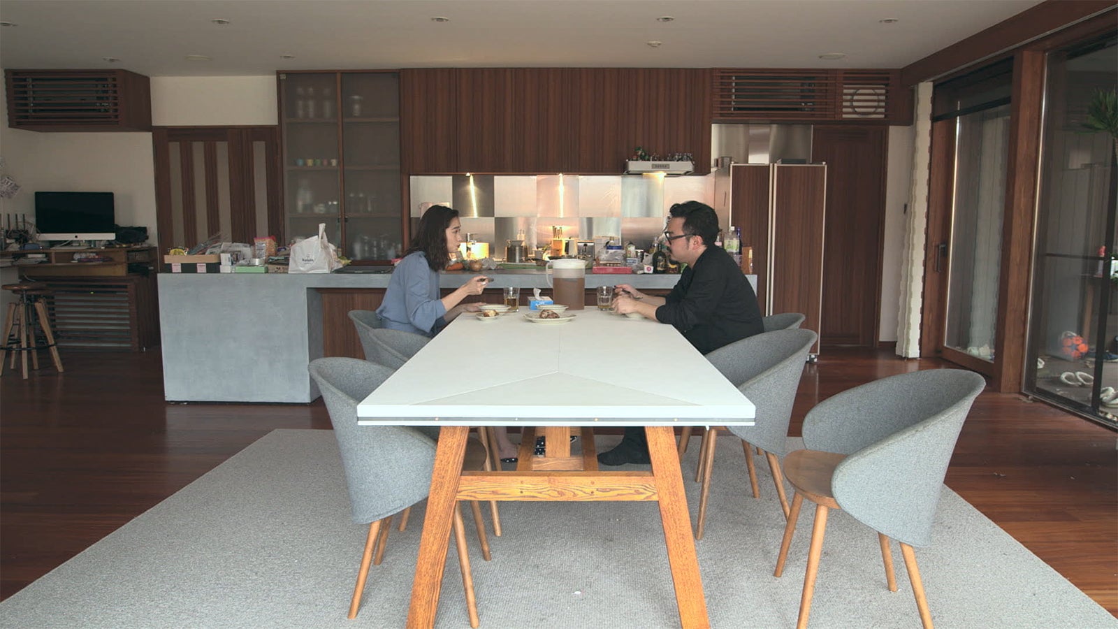 りさこ、和田理生（休日課長）「TERRACE HOUSE OPENING NEW DOORS」44th WEEK（C）フジテレビ／イースト・エンタテインメント