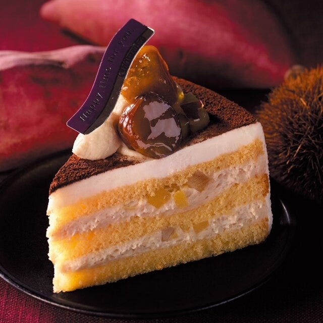 シャトレーゼ 栗とさつまいものプレミアムショート シャトレーゼ 栗とさつまいものプレミアムショート