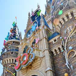 東京ディズニーランド「シンデレラ城」30周年仕様(昼)