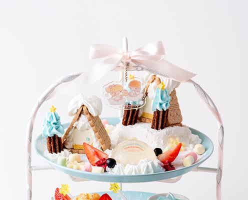 クリスマス気分先取り!“キキララ”コラボカフェ新宿ルミネエストに限定OPEN