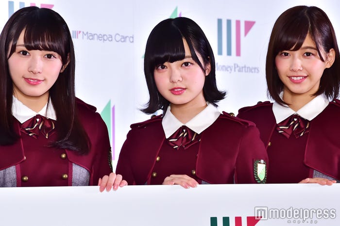 渡辺梨加、平手友梨奈、渡邉理佐(C)モデルプレス