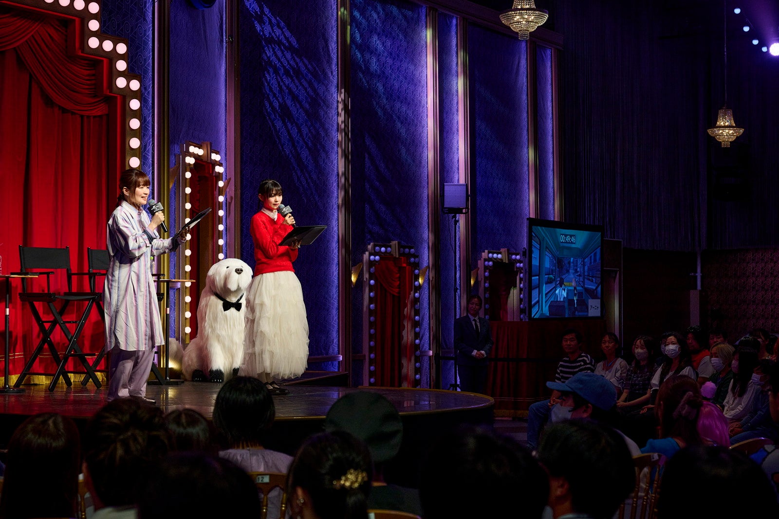 種﨑敦美、早見沙織／画像提供：ユニバーサル・スタジオ・ジャパン