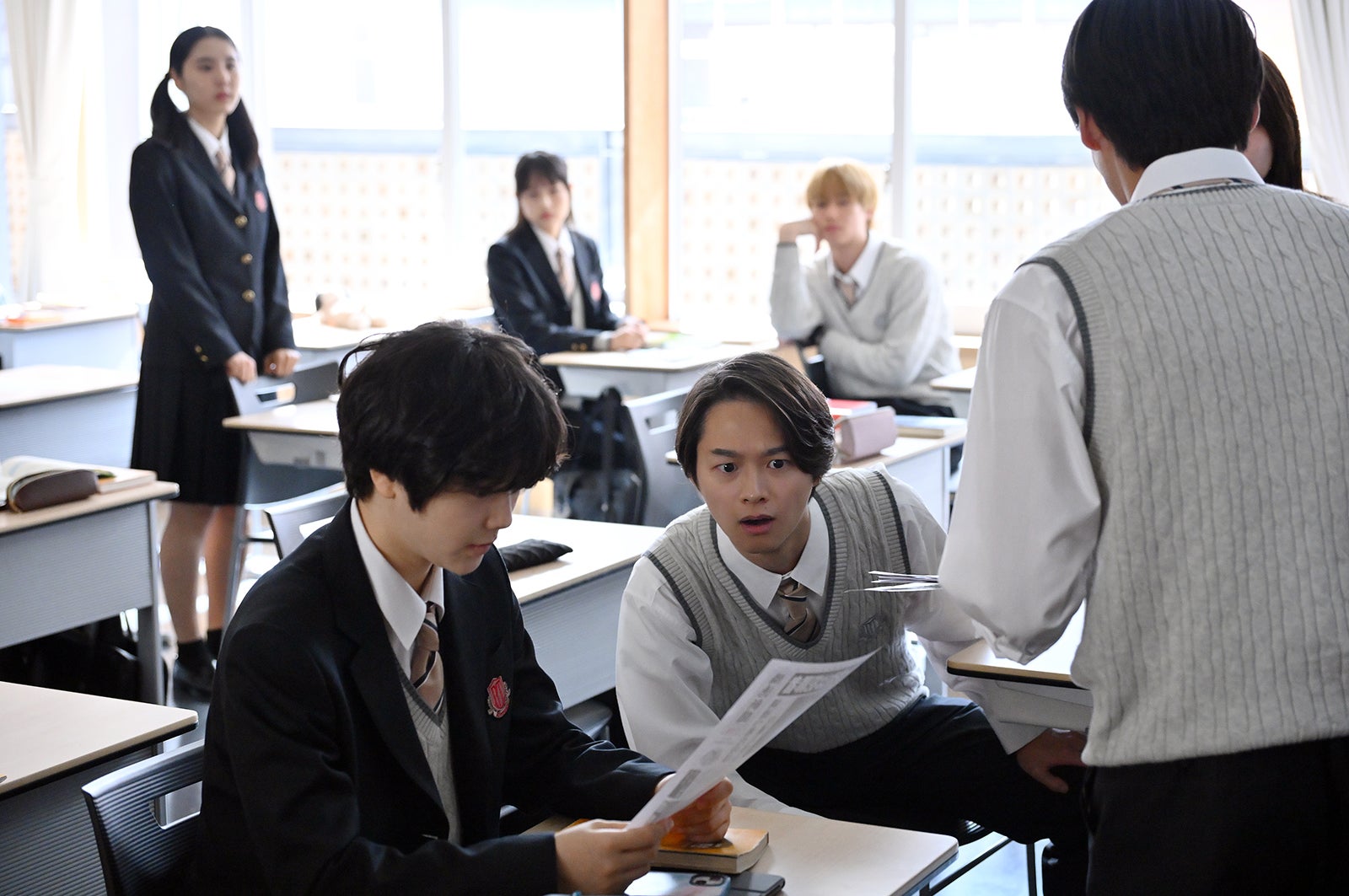 青山凌大「御上先生」第1話（C）TBS