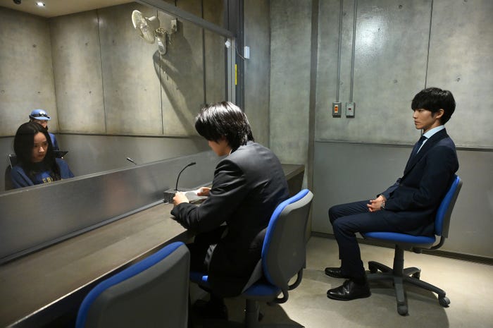 堀田真由、奥平大兼、松坂桃李「御上先生」第5話(C)TBS