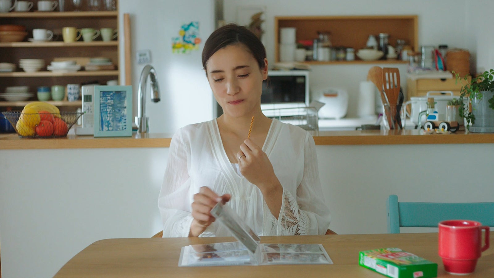 一色紗英／新CMより（提供画像）