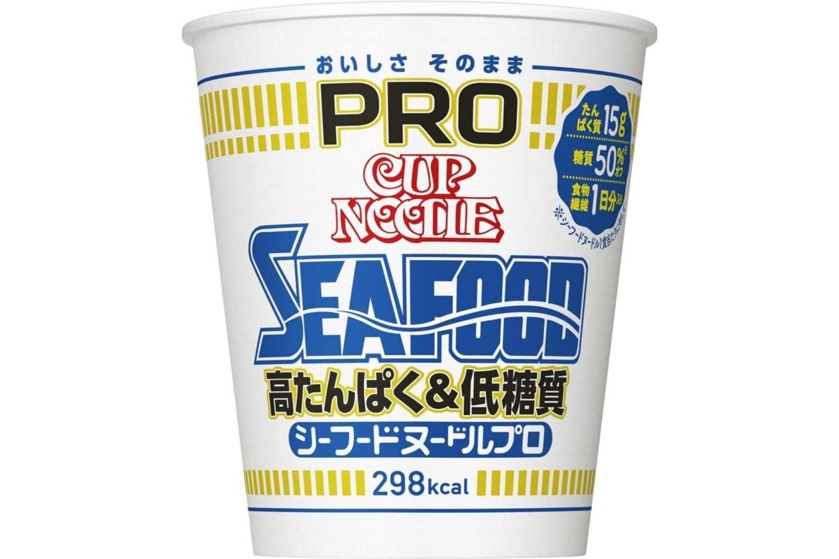 カップヌードルPROシーフード高たんぱく&低糖質