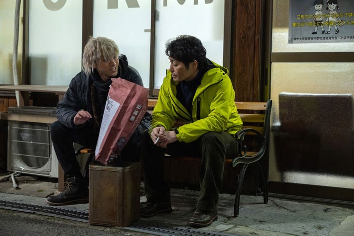 山田裕貴、安田顕(C)2022「ハザードランプ」製作委員会