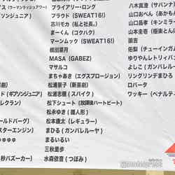 「吉本坂46」第ニ次オーディション合格者一覧（一部） （C）モデルプレス