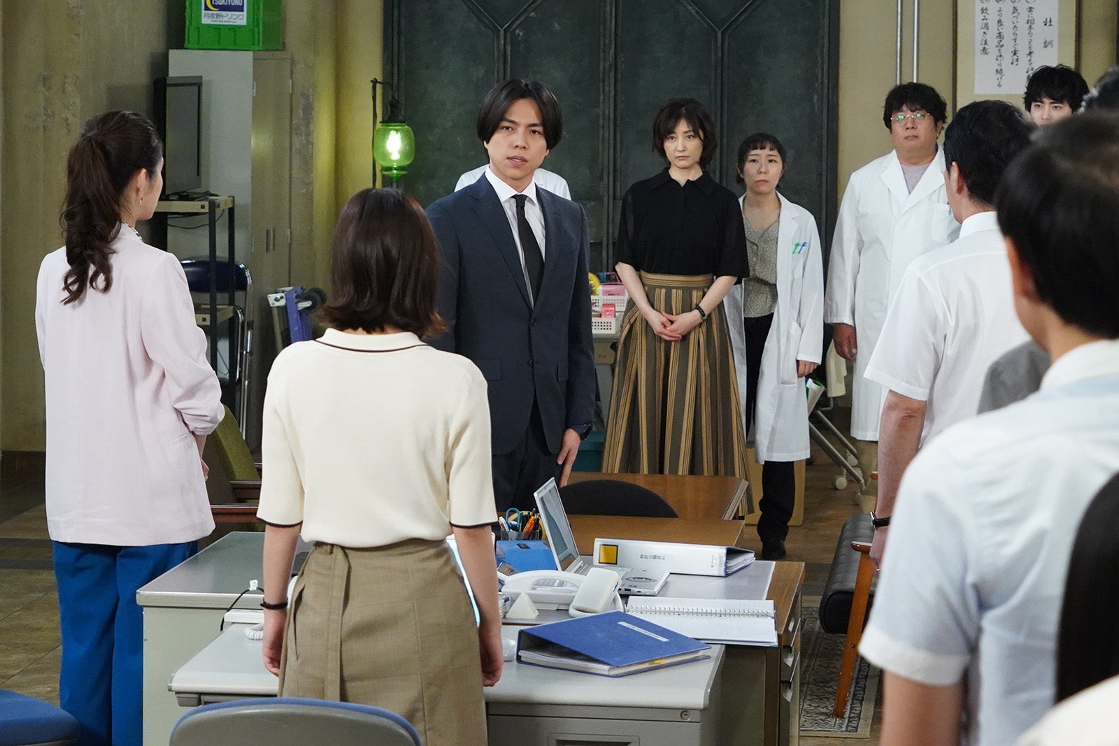 重岡大毅、常盤貴子ら「それってパクリじゃないですか？」第9話より（C）日本テレビ