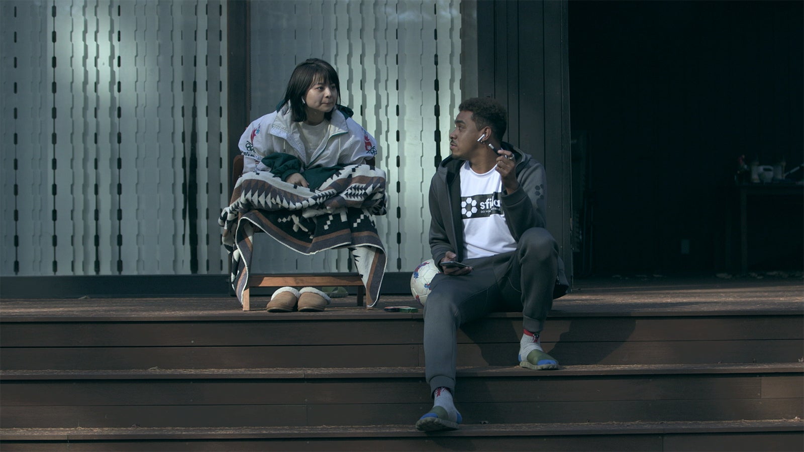 優衣、愛大「TERRACE HOUSE OPENING NEW DOORS」46th WEEK（C）フジテレビ／イースト・エンタテインメント