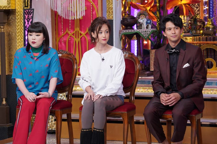 ブルゾンちえみ、沢尻エリカ、森崎ウィン(C)日本テレビ