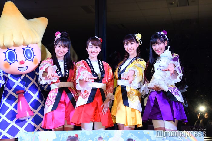 (左から)佐々木彩夏、百田夏菜子、玉井詩織、高城れに(C)モデルプレス