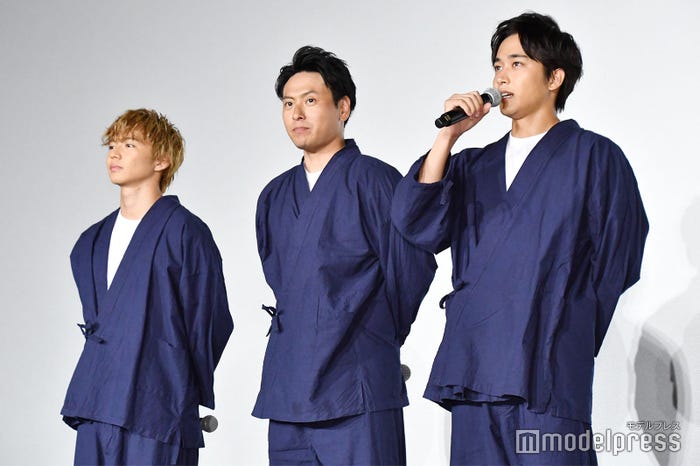 (左から)佐藤大樹、山下健二郎、佐藤寛太 (C)モデルプレス