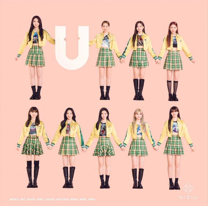 NiziU 1st Album「U」初回限定版A (提供写真)