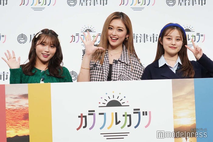 古田愛理、ゆうちゃみ、福山絢水 (C)モデルプレス