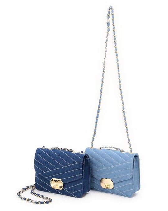 キルティングデニムミニバック「JugeETTA」¥9,936（税込）