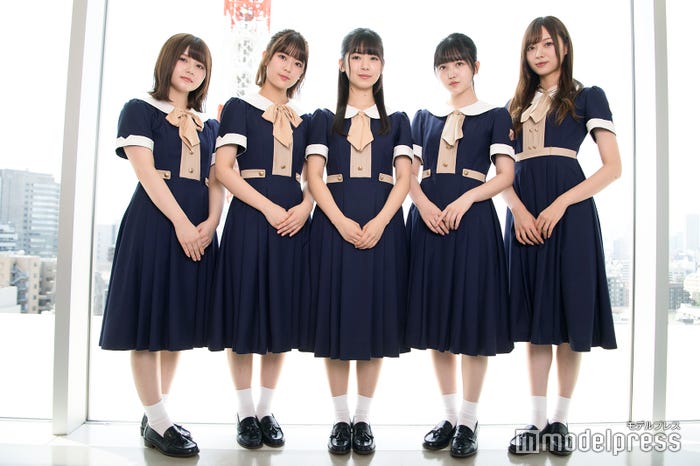 (左から)伊藤理々杏、岩本蓮加、筒井あやめ、久保史緒里、梅澤美波 (C)モデルプレス