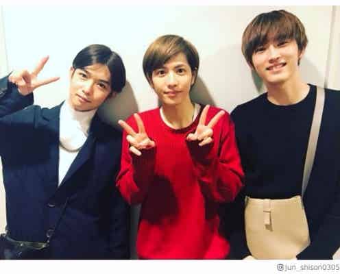 志尊淳、千葉雄大&杉野遥亮に“挟まれすぎて困ってます”イケメン3ショットに反響