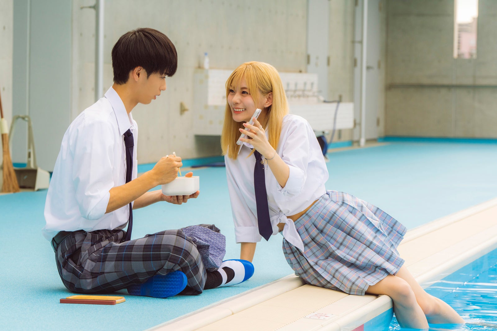 野村康太、永瀬莉子「その着せ替え人形は恋をする」第3話（C）福田晋一／SQUARE ENIX・ドラマ「その着せ替え人形は恋をする」製作委員会・MBS