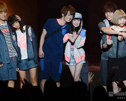 大倉士門、こんどうようぢら美男美女モデルが“カップル”ランウェイ 甘い演出で観客魅了