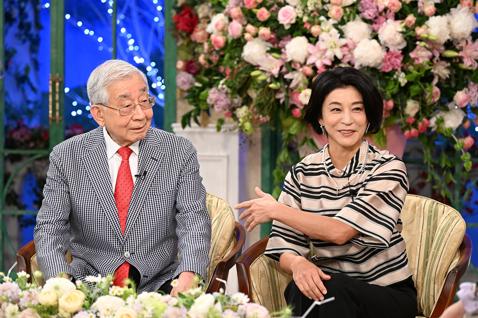 高嶋弘之さん、高嶋ちさ子（C）テレビ朝日