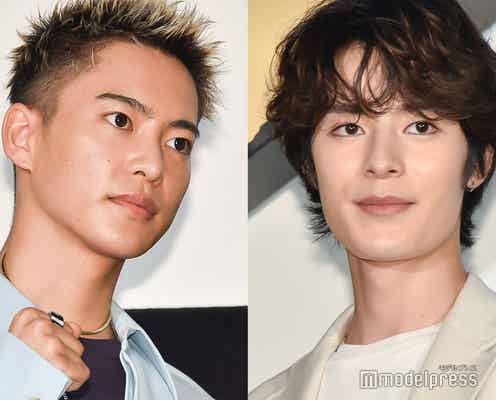 塩野瑛久&BE:FIRST三山凌輝、大河×朝ドラ俳優ショットにファン感激「ハイローの2人が」「眩しい」