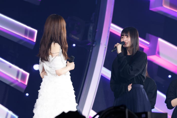 齋藤飛鳥、遠藤さくら「齋藤飛鳥 卒業コンサート」@東京ドーム2日目(C)乃木坂46LLC
