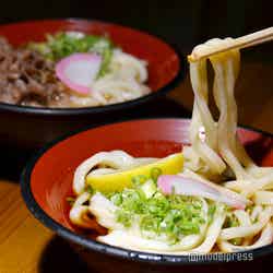 シンプルなぶっかけから肉うどんまで様々(C)モデルプレス