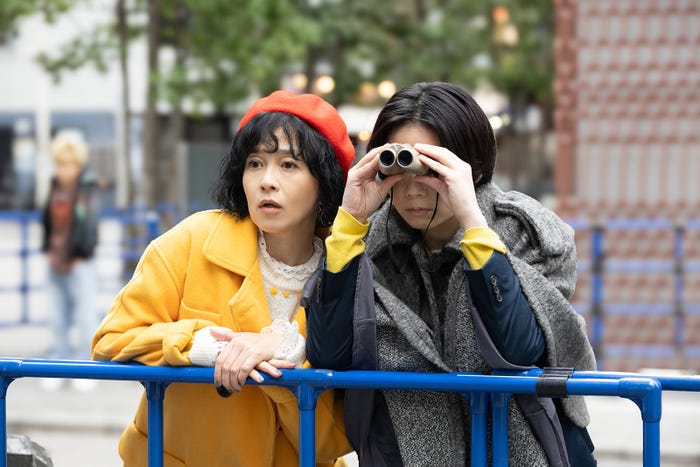 坂井真紀、土居志央梨「ぼくたちん家」第8話(C)日本テレビ