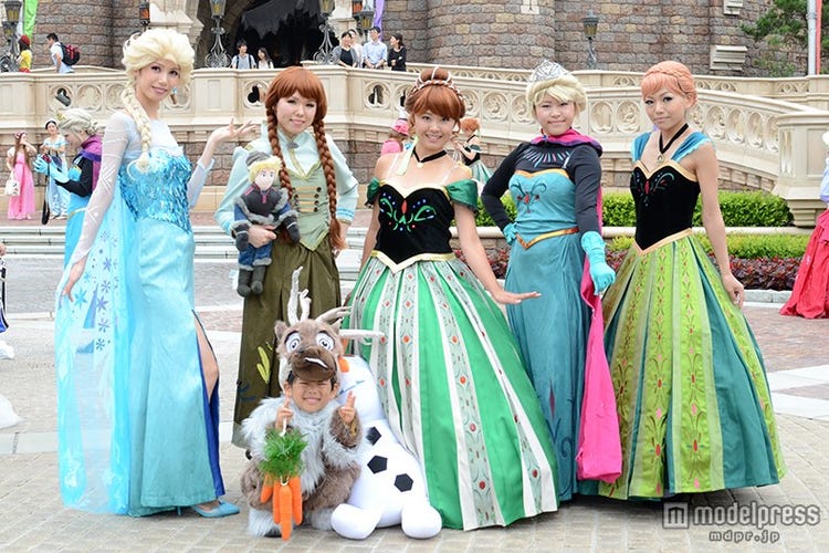 アナと雪の女王 アナ Anna コスプレ ウィッグ かつら WIG 高温耐熱 イベント アニメ 仮装 アナ コスプレ