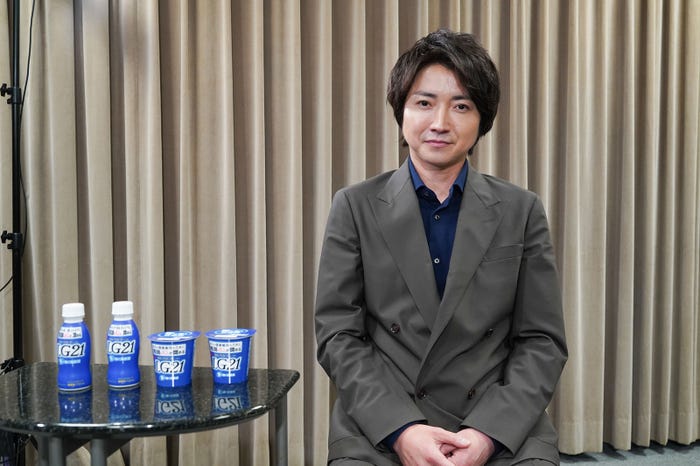 藤原竜也/新CMメイキングより(提供写真)