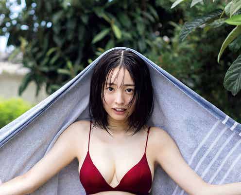 「美少女図鑑アワード2023」白濱美兎、大人なビキニで色白バスト輝く「初めて着ました」