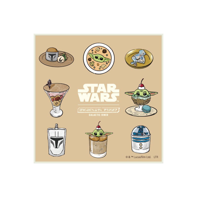 ハンカチタオル　税込1,430円　※6/13（土）販売開始予定（C） &amp; TM Lucasfilm Ltd.