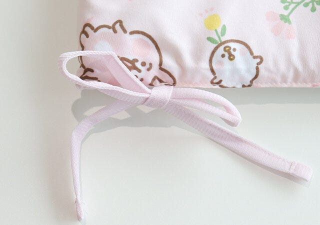ダイソーのシートクッション（カナヘイの小動物）の紐