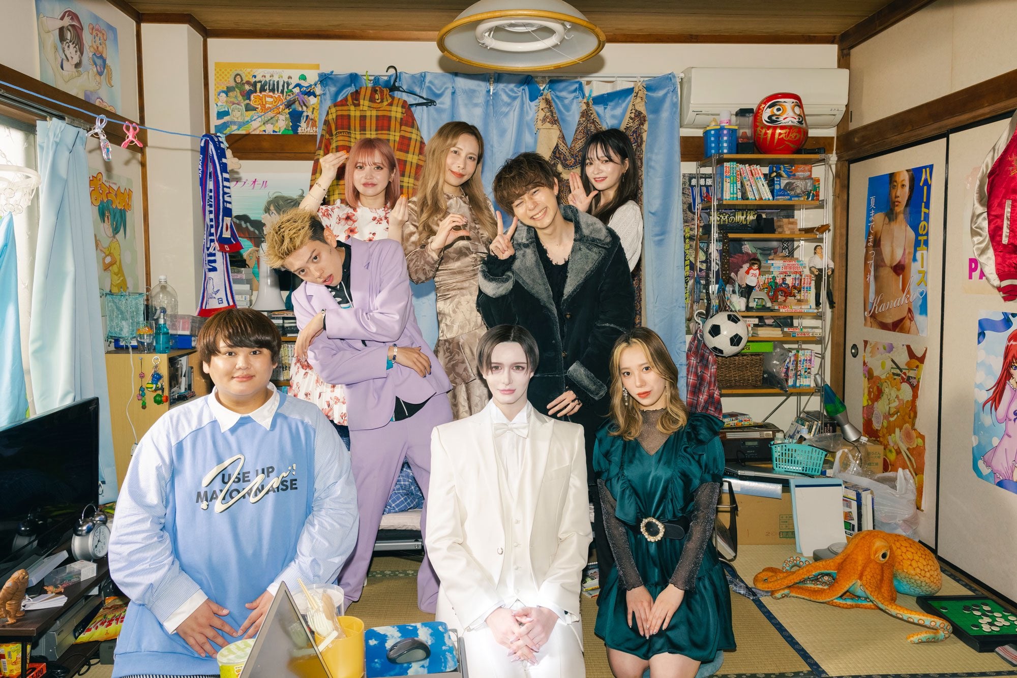 キスマイ千賀健永ソロMV、みきおだら人気YouTuber集結 ヘラヘラ三銃士・さおりんがヒロイン「可愛すぎ」の声集まる