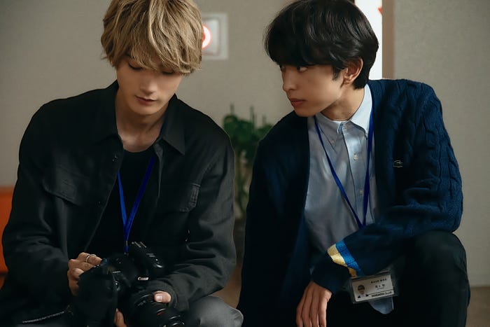 山中柔太朗、木村慧人 「飴色パラドックス」第6話より(C)「飴色パラドックス」製作委員会・MBS