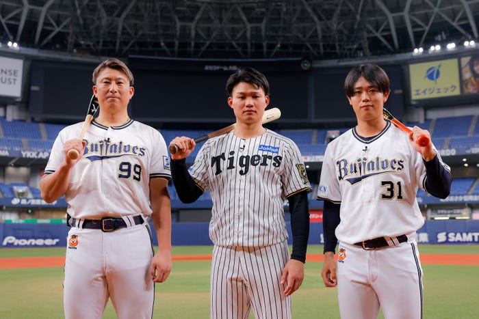 杉本裕太郎選手、森下翔太選手、太田椋選手「菊池風磨のスポーツキングダム2025」(C)カンテレ・フジテレビ