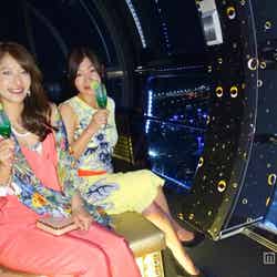 シンガポールを訪れた(右から)大久保佳代子、吉田明世TBSアナウンサー(C)TBS