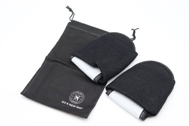 ダイソー　折りたたみスリッパ　袋